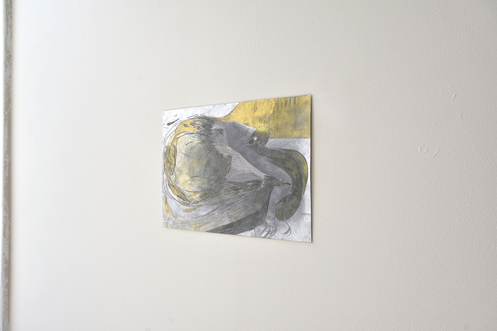 Graphite drawing with sunglare by Anna Clawson